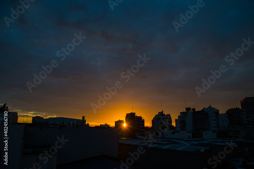 Atardecer en Palermo Buenos Aires