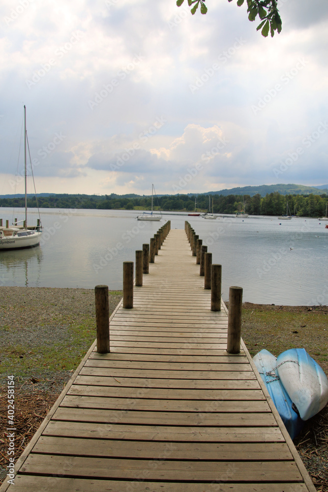 A view of Lake Windermere in the Lake District