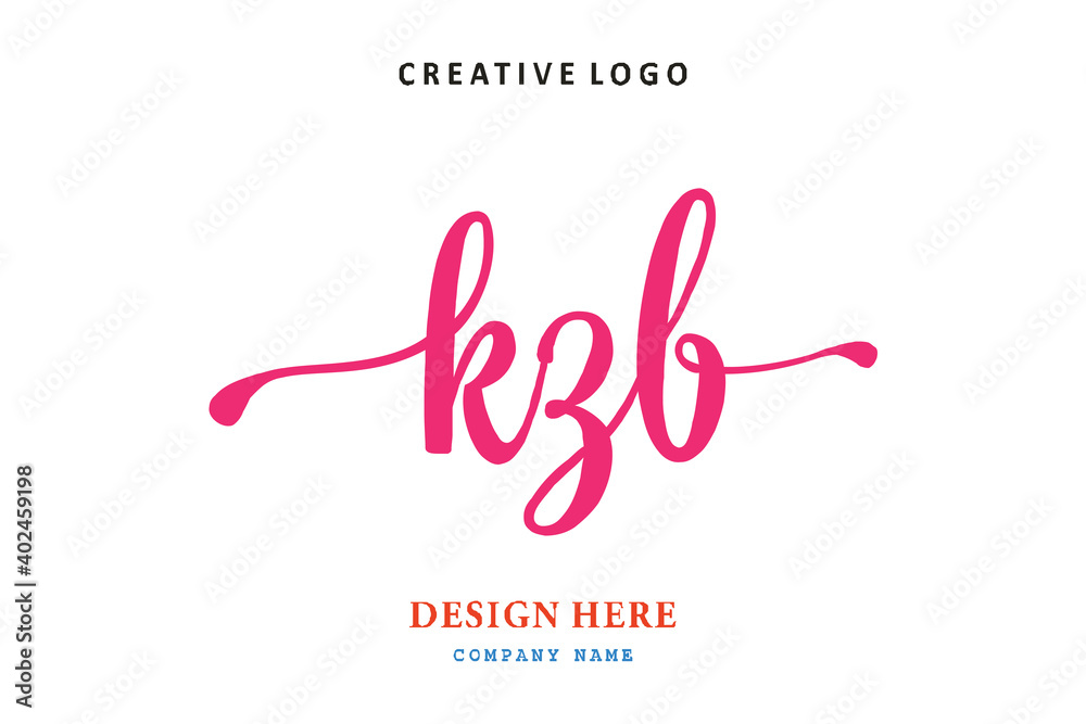 KZB lettering logo is simple, easy to understand and authoritative KZB lettering logo is simple, easy to understand and authoritative
