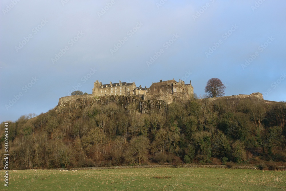 Stirling Castle, viewed from the west. Stirling Castle, viewed from the west.