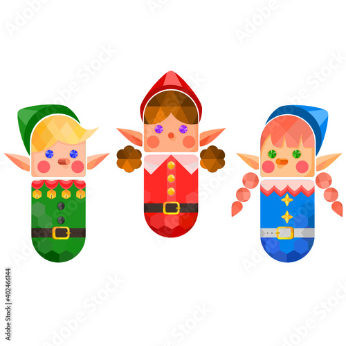 Christmas collection 1: three sibling of elves
