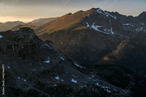 Sunset in Colorado s Indian Peaks Wilderness