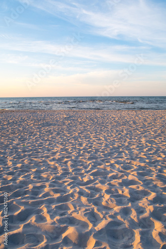 A beach near Prerow, Mecklenburg-West Pomerania, Germany
