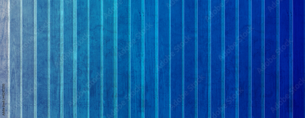 Obraz premium Fond bois bleu dégradés de couleurs 