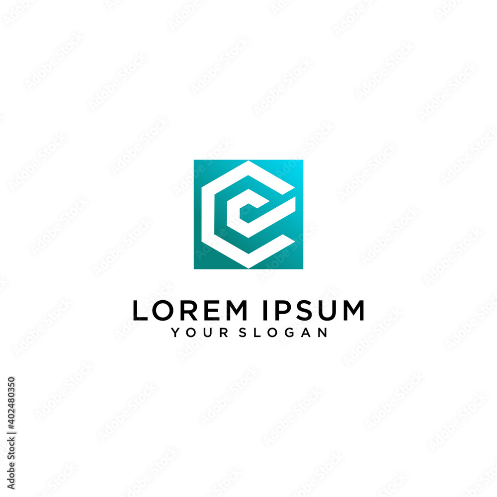 Monogram letter p and c logo design with bright colors and interesting shape. icons for business Premium Vector. part 8 Monogram letter p and c logo design with bright colors and interesting shape. icons for business Premium Vector. part 8