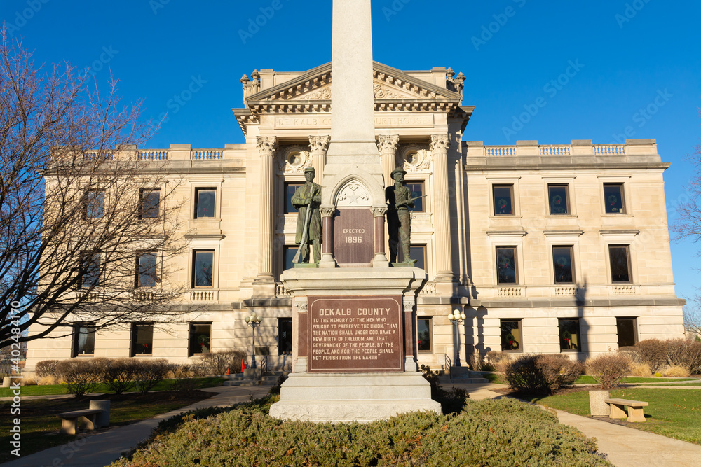 Obraz premium Dekalb County Courthouse