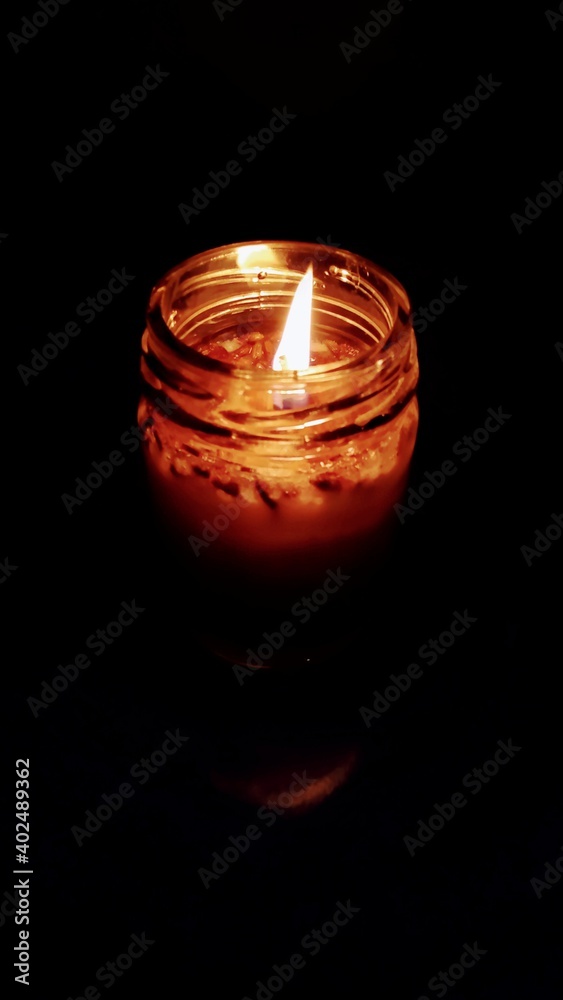 candle in the dark candle in the dark