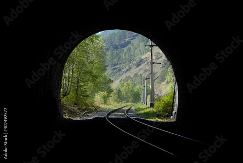 Train Tunnel - Trans Siberian