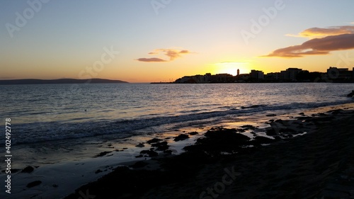 Sonnenuntergang in Galway