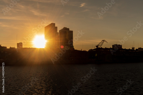 View from the river of Puerto Madero - Buenos Aires - Argentina