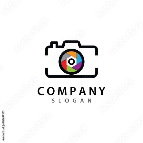 Camera icon vector