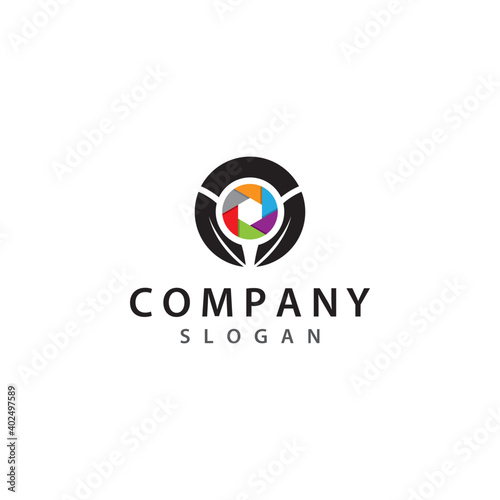 Camera icon vector