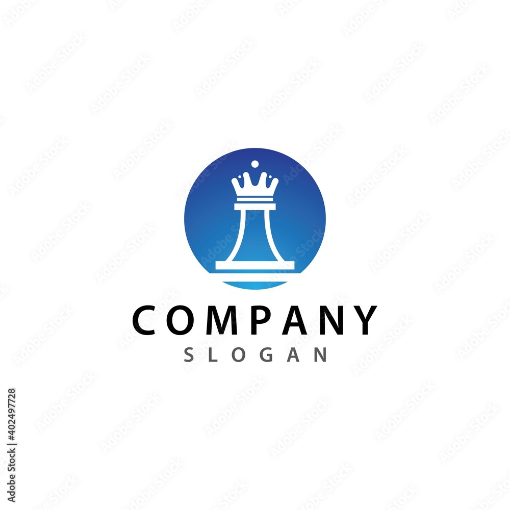 Chess logo template