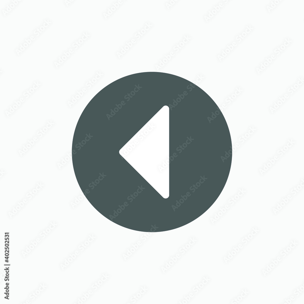 play icon on button play icon on button