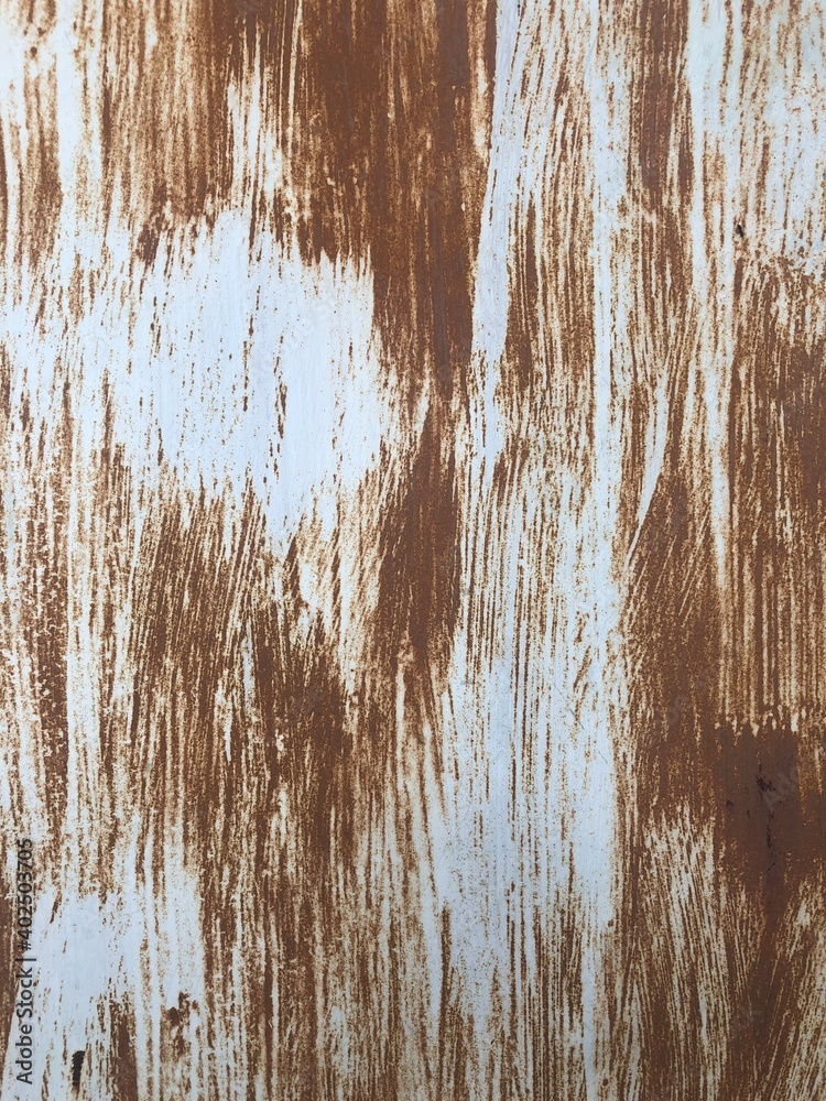 Fototapeta premium texture of light rust on surface of metal