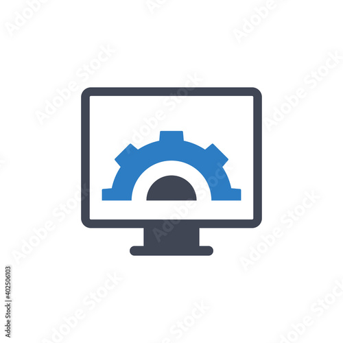 Monitor settings icon