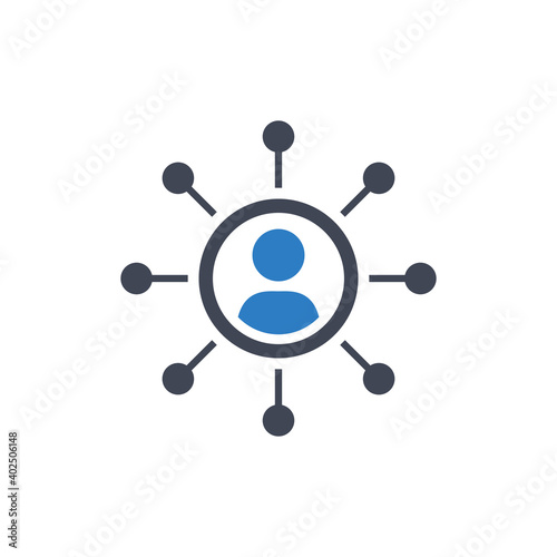 Social connection icon