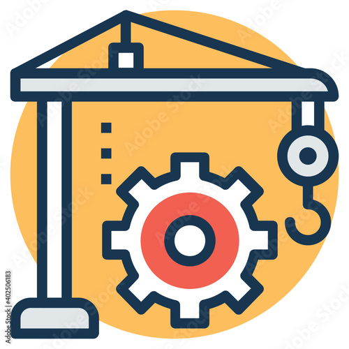 Industrial Crane 