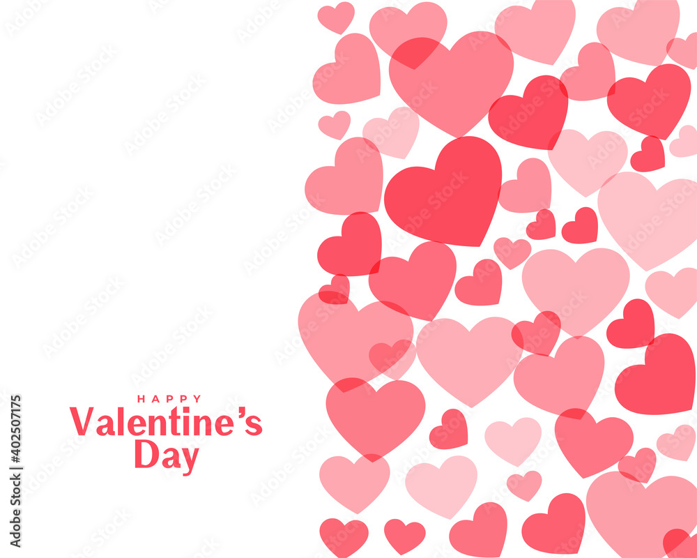 happy valentines day red hearts pattern design happy valentines day red hearts pattern design