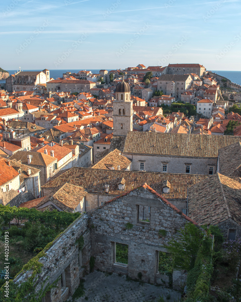 [Croatia] Overlooking the Old Town from Fort Minčeta, within the Dubrovnik City Walls.