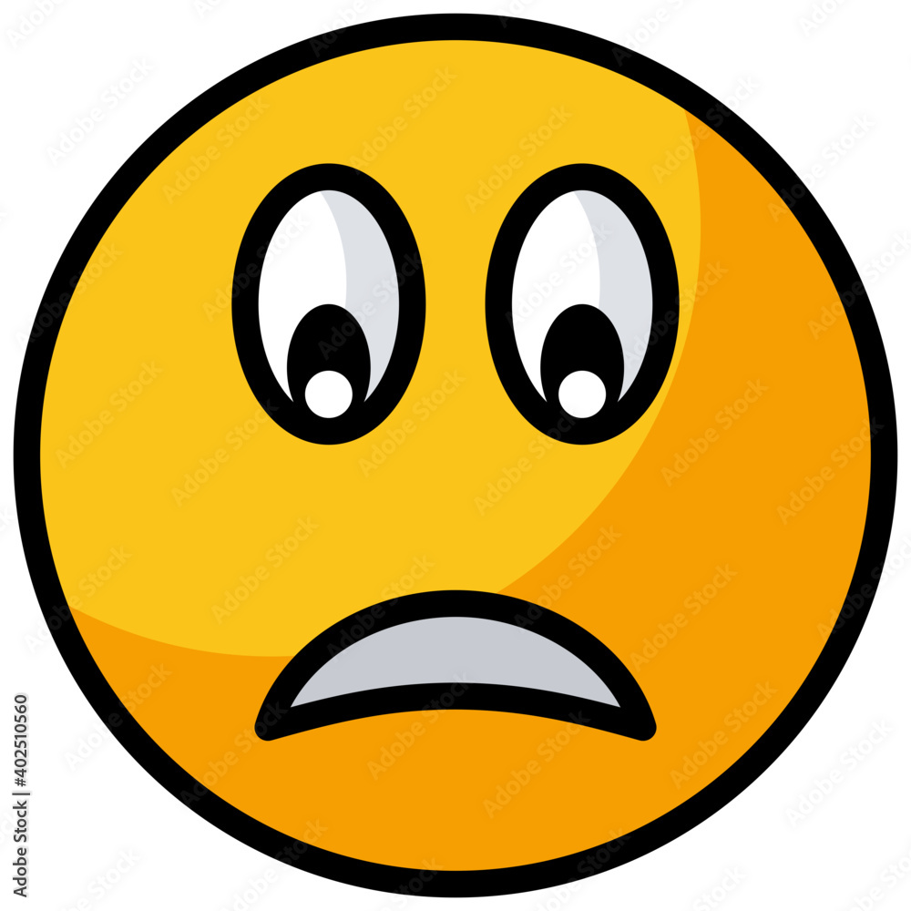 Fototapeta premium Sad Emoji