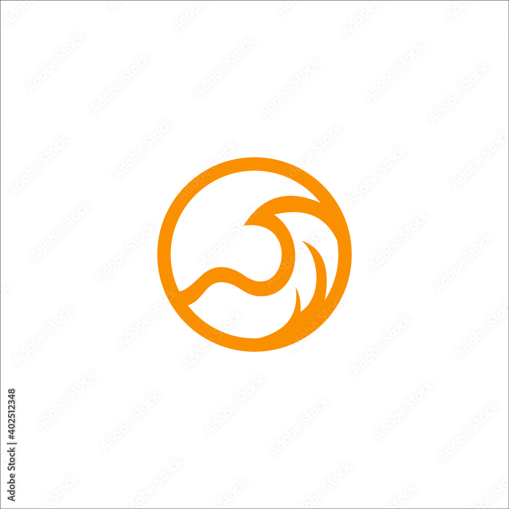 logo ocean icon templet vector templet sea summer surface logo ocean icon templet vector templet sea summer surface