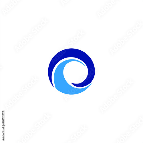 logo ocean icon templet vector templet sea summer surface 