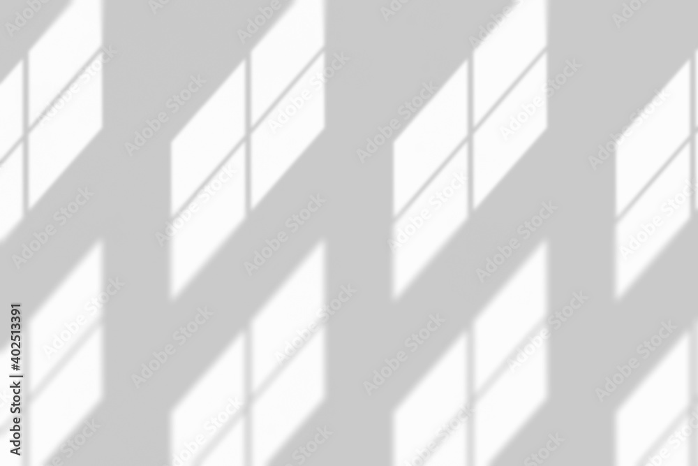 Window shadow drop on white wall background Window shadow drop on white wall background