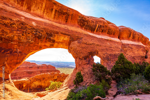 Partition Arch in Arches National Park