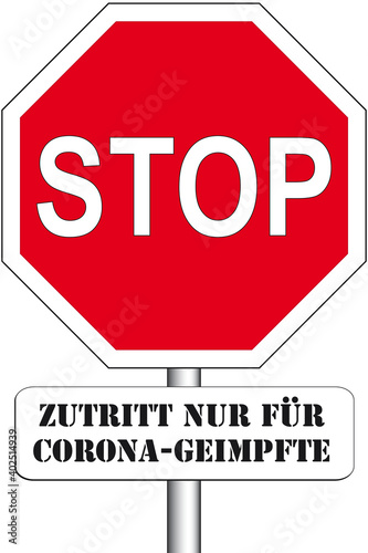 Stoppschild Impfung 2