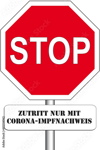 Stoppschild Impfung 3