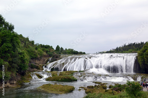 waterfall in South china, water, nature, river