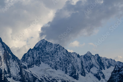 The greatness of the mountain. Dombay. Karachay-Cherkessia © Tatyana Obolevich