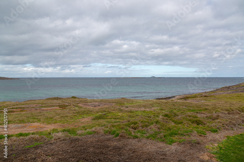 Landscape at the southernmost point of Western Australia, the Cape Leeuwin, south of Augusta