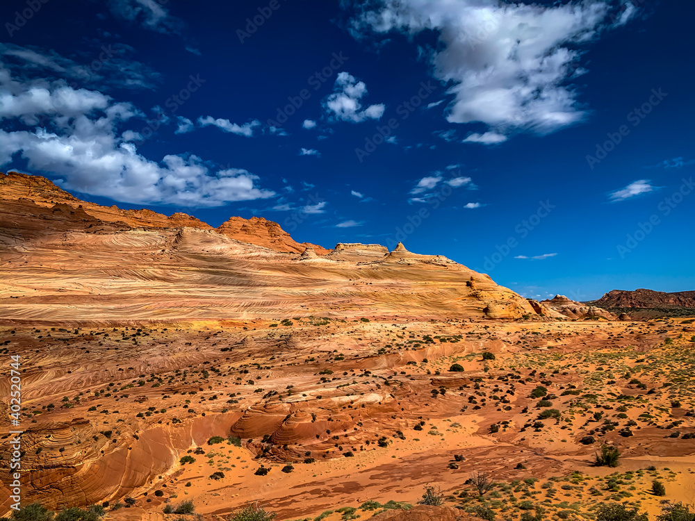 Sandstone formations in Coyote Butte North