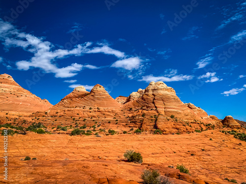 Sandstone formations in Coyote Butte North