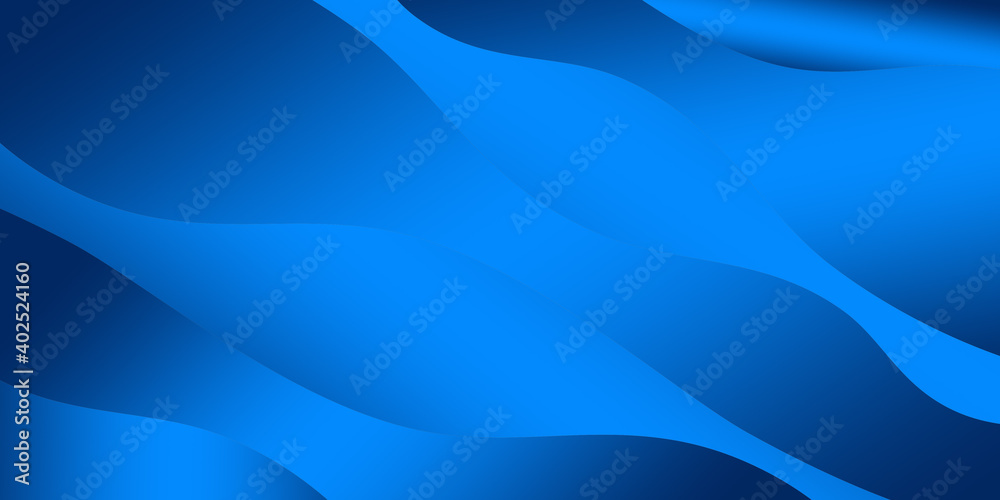 Fototapeta premium Abstract background with dynamic effect. Modern blue pattern illustration for design