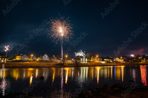 Happy New Year 2021 from Brønnøysund ,Helgeland,Nordland county,Norway,scandinavia,Europe