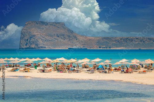 Fototapeta Naklejka Na Ścianę i Meble -  balos lagoon crete