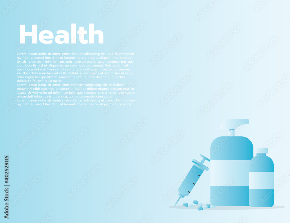 Vaccines and medical devices,vector gradient style Vaccines and medical devices,vector gradient style