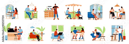Cafe Interior Set