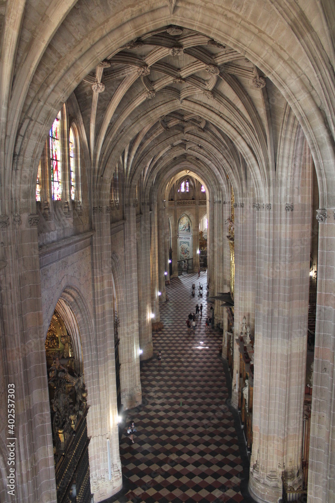 Interior de la Catedral de Segovia, España