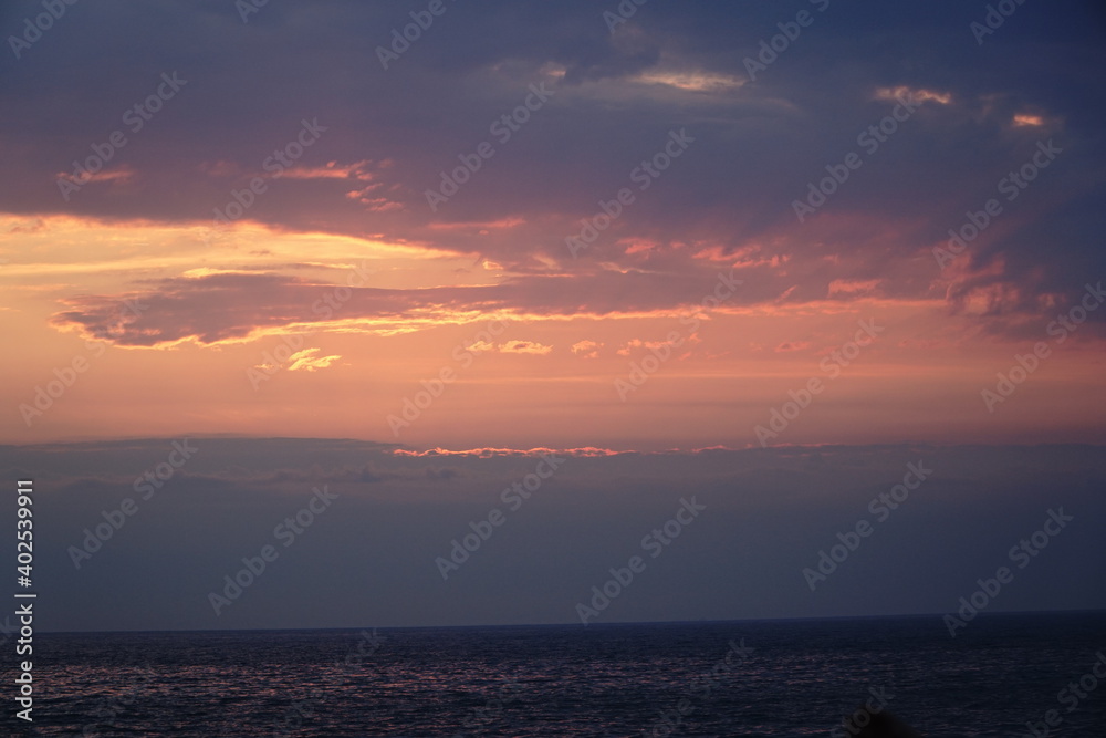 Ostsee im Sonnenuntergangs 