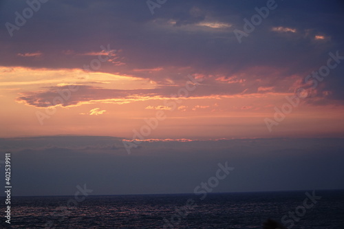 Ostsee im Sonnenuntergangs 