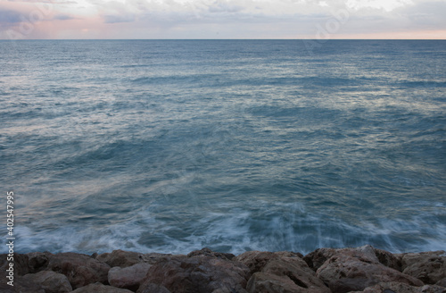 Waves on the Mediterranean Sea