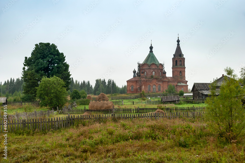 The rural hinterland. Kamgort village. Cherdynsky district