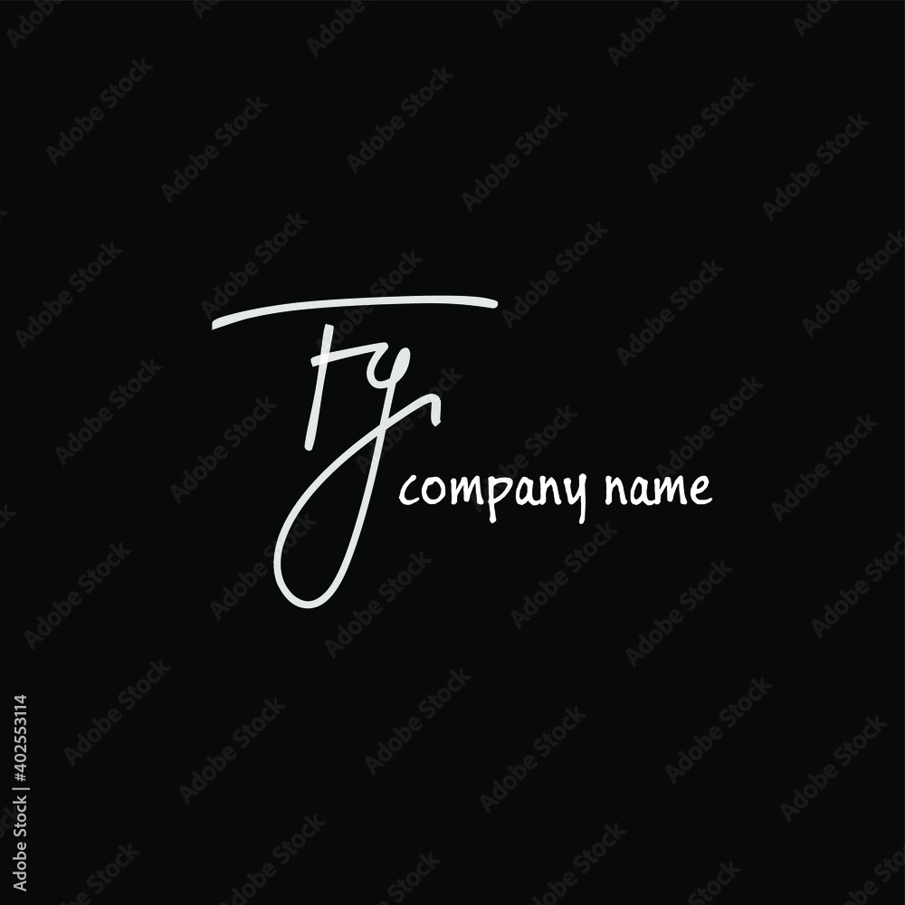 FG F G Initial handwriting creative fashion elegant design logo Sign Symbol template vector icon FG F G Initial handwriting creative fashion elegant design logo Sign Symbol template vector icon