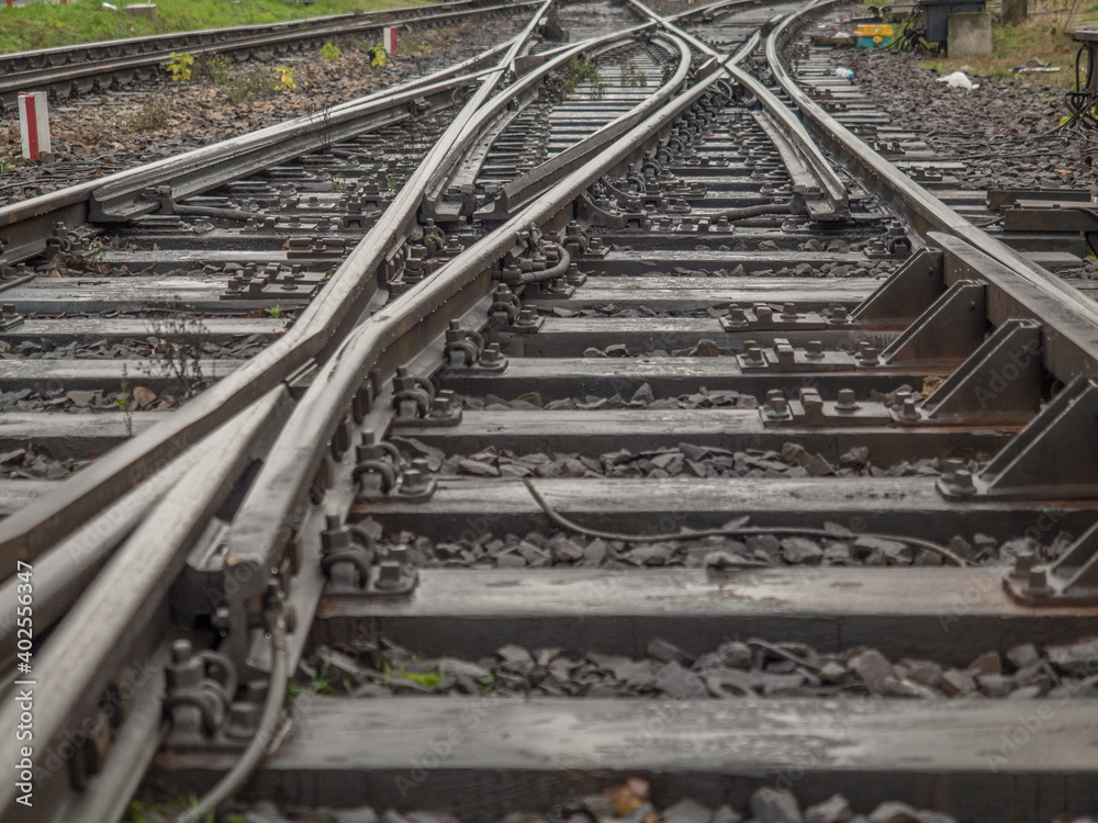 Fototapeta premium Train depot