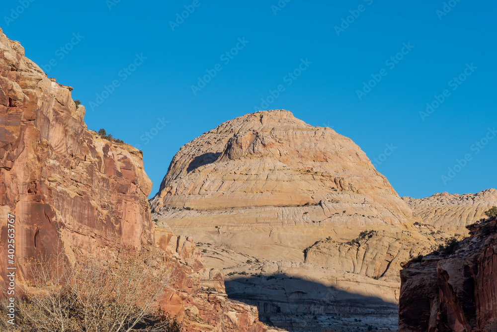 Capitol Dome in Capitol Reef National Park, Utah