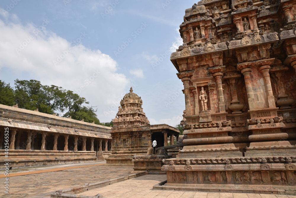 Temple dravidien de Darasuram, Inde du Sud